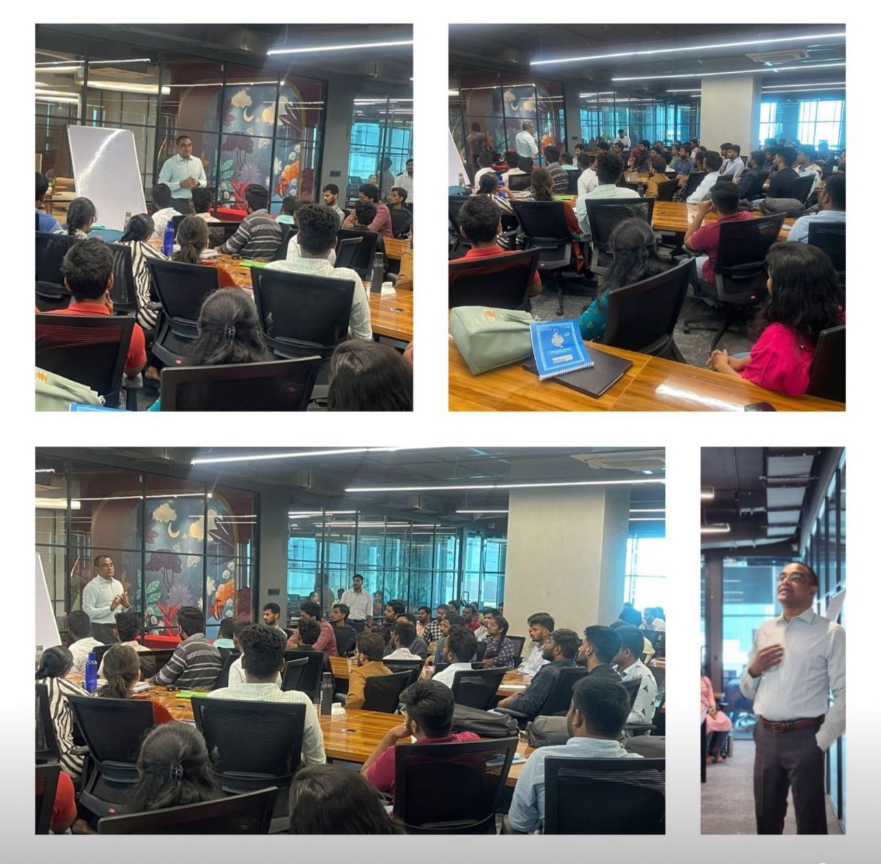 Students attending a live training session at Careerpedia